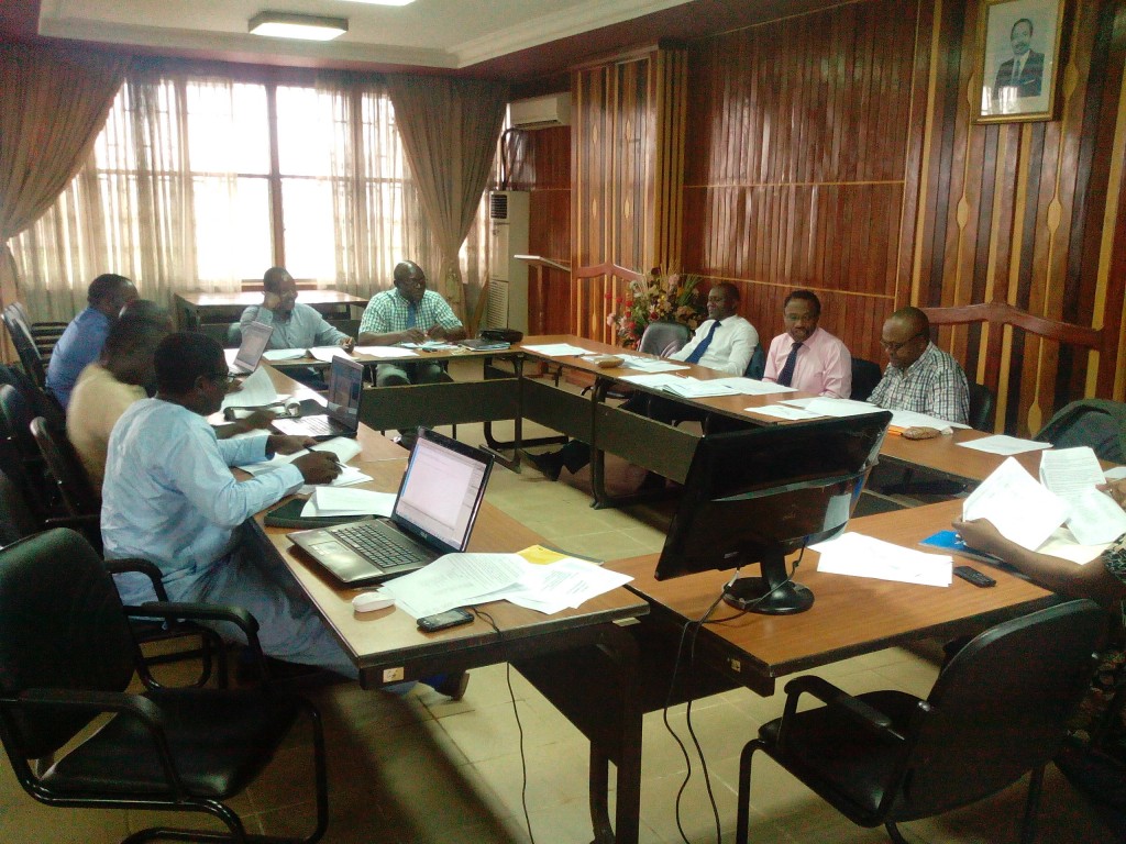 Sénace de travail de l'équipe Projet