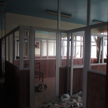 Les bureaux administratifs du CETIC en cours de rehabilitation