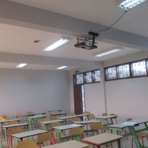 Une salle de cours du CETIC