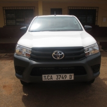 Vehicule Coordonnateur Immatriculation au Garage Administratif