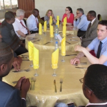 La CTI en pause Dejeune au Restaurant le Normalien avec les Ancien de ENSP