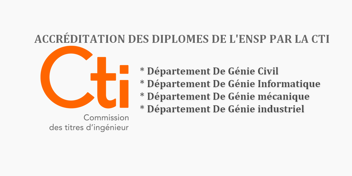 (Français) Accréditation De La Commission des Titres d’Ingénieur