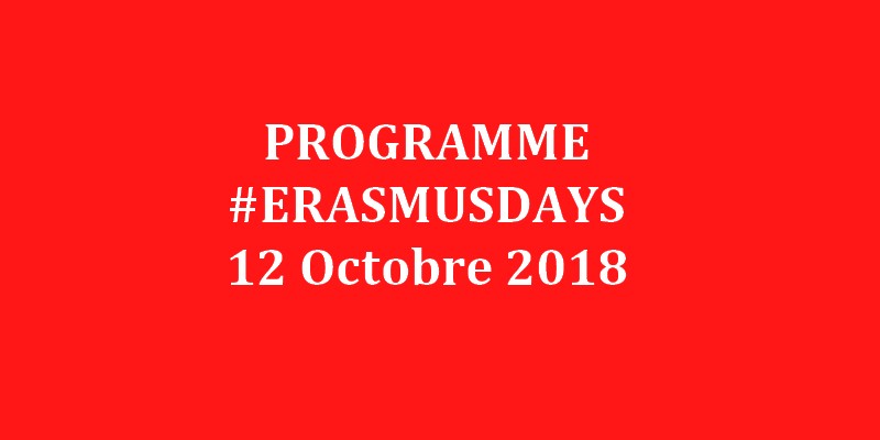 Programme de la Journée du 12 Octobre 2018: ERASMUS+ days 2018 – 12 octobre à Yaoundé Atelier de Présentation du projet ERASMUS+ MOSE-FIC